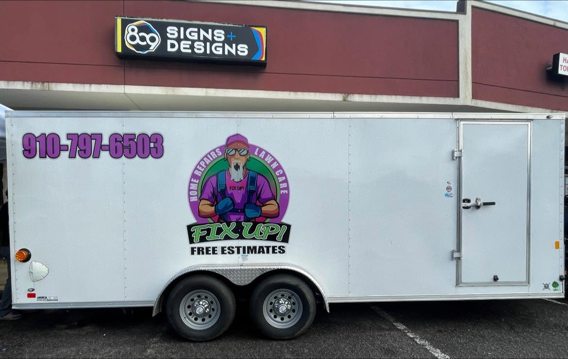 FIX UP! cargo trailer