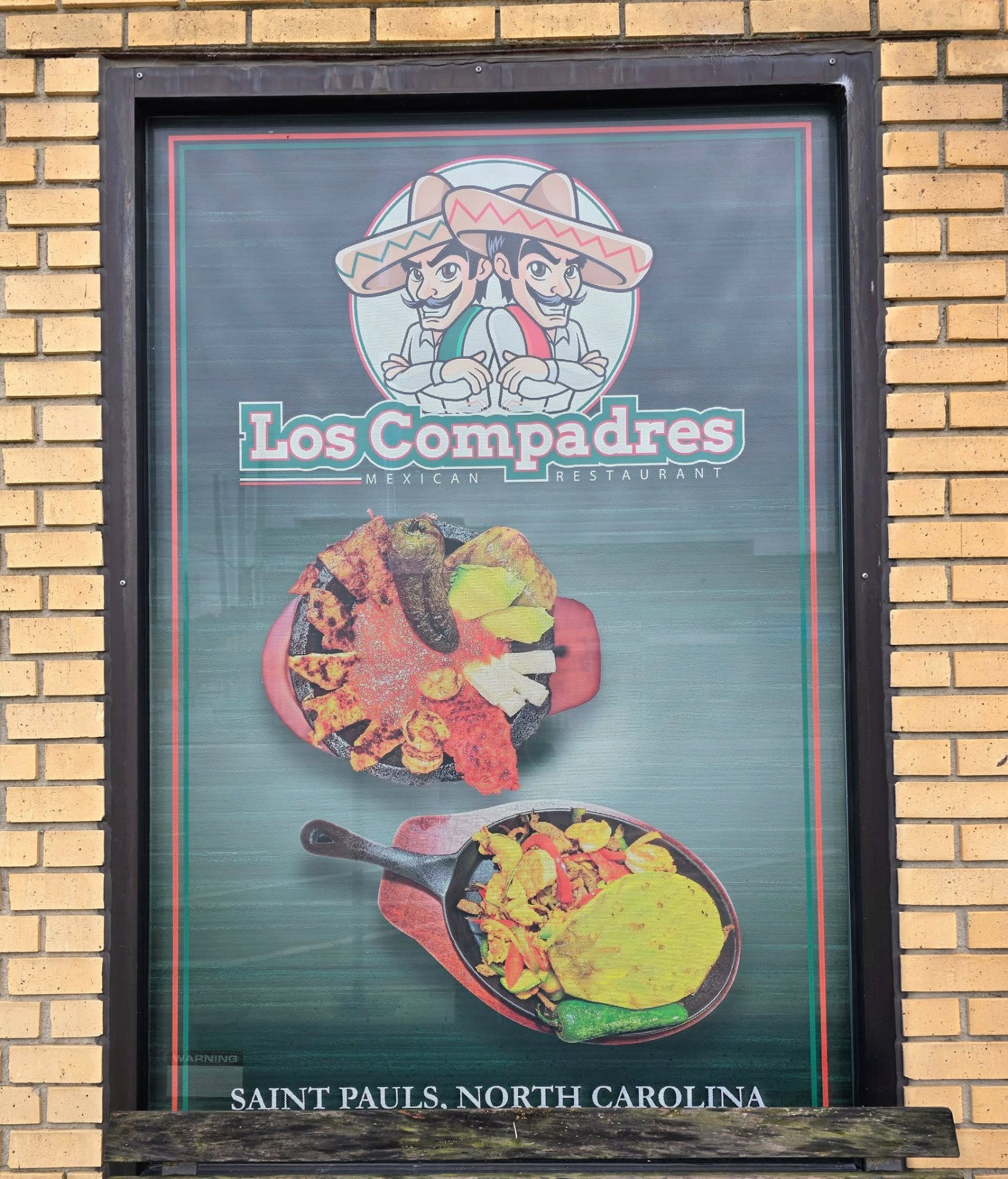 Los Compadres window print